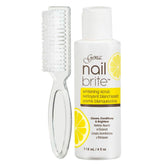 Gena envase del exfoliante blanqueador para uñas.