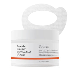 Genabelle PDRN 360 mascarilla ocular en empaque listo para uso diario