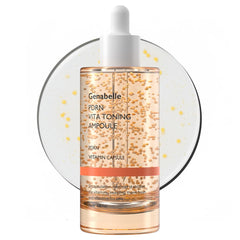 Genabelle PDRN Vita Toning Ampoule, bote jumbo, piel radiante y tono uniforme.