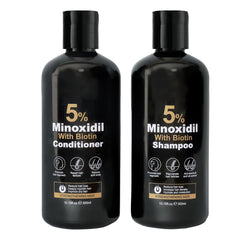 Champú Minoxidil de Generic, botella de 300 ml, limpieza suave para cuero cabelludo.