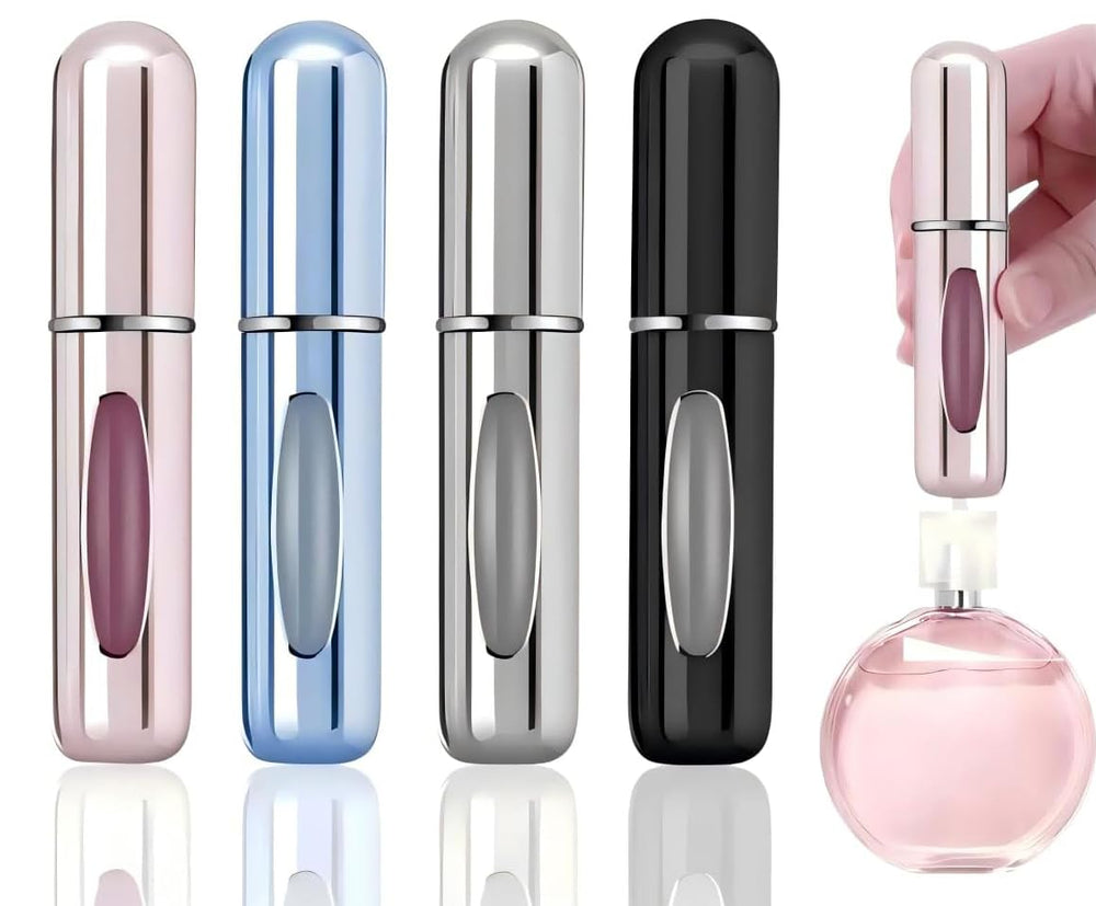 Set de botellas de perfume de viaje 5 ml de Generic para llevar en el bolso.