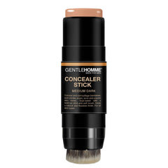 Gentlehomme Concealer Stick: aplicador brocha suave para difuminar tono y suavizar manchas.