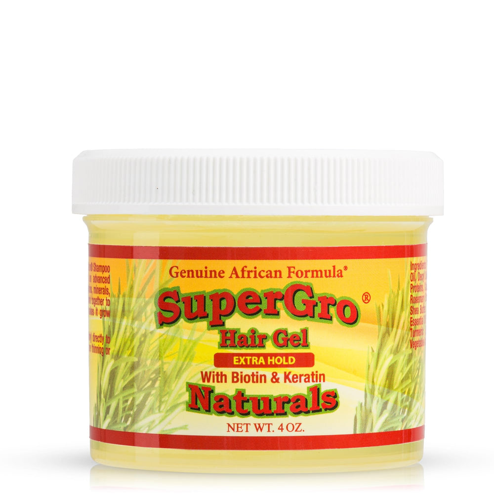 Genuine African Formula SuperGro with extra hold for braiding and defined texture