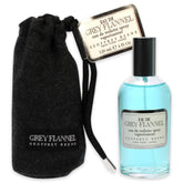 Geoffrey Beene Grey Flannel frasco frontal, fragancia elegante para ocasiones