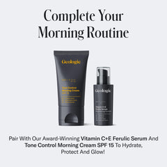 Geologie Crème Visage, niacinamide et argan pour teint uniforme.