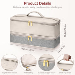 Geviner Shark Flex Style Case organización de espacios para accesorios.