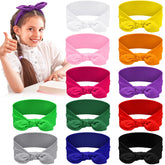 Giegxin diadema para niñas con lazo oreja conejo removible, ideal para combinar con outfits.