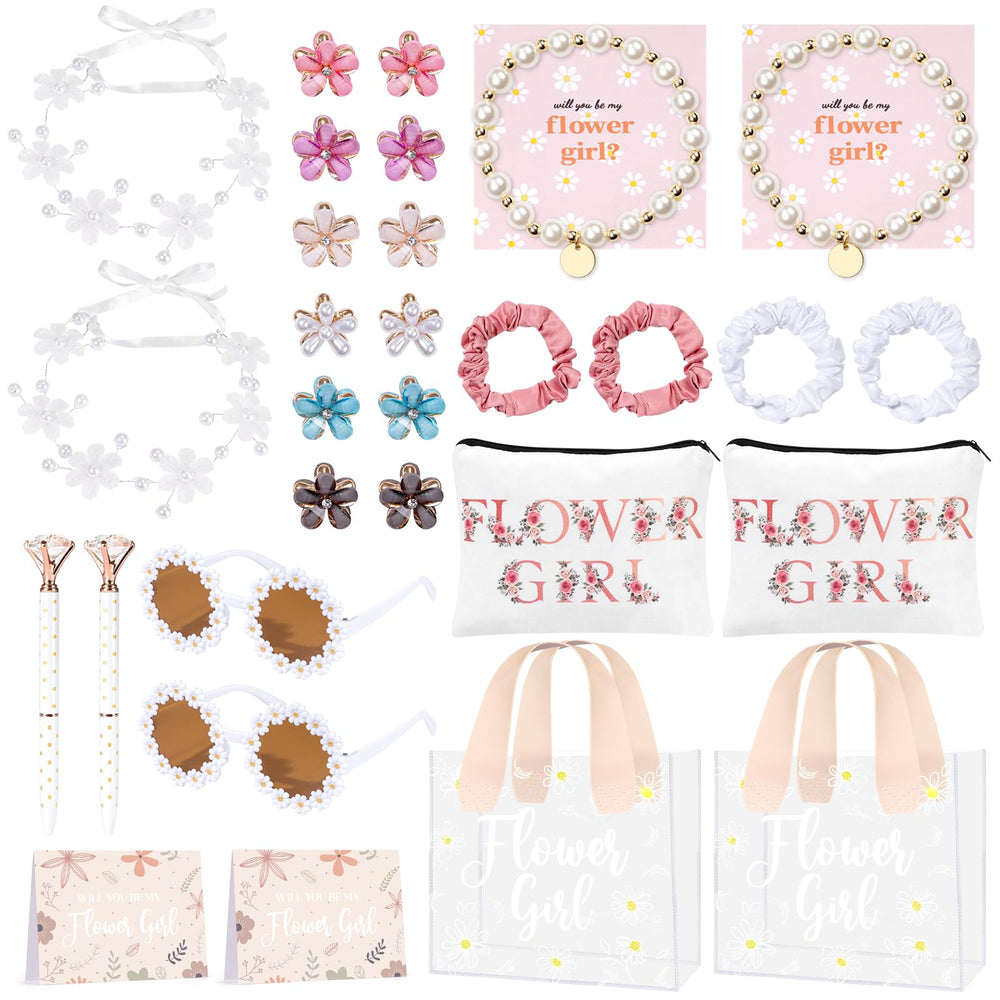 GiftSketch bolsas para niña de las flores, útiles para guardar meriendas y pequeños tesoros