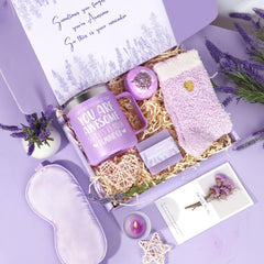 GiftPeak vela lavanda, envuelve la habitación en aroma calmante