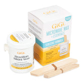GIGI Brazilian microwave wax pack for quick at-home bikini waxing.