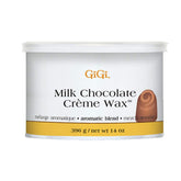 GIGI cera crema chocolate leche, envase práctico para casa