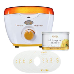 Calentador GiGi Honee 14 oz listo para derretir cera en salones