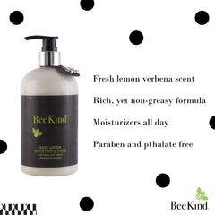 BeeKind crema-manos-textura cremosa, absorción rápida para uso diario.