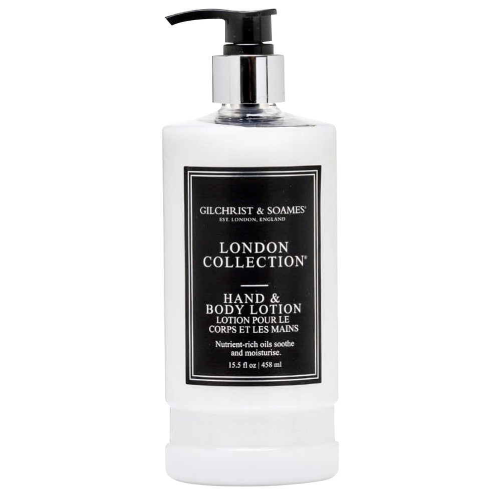 Gilchrist & Soames London: loción en bomba para uso diario en manos y cuerpo.