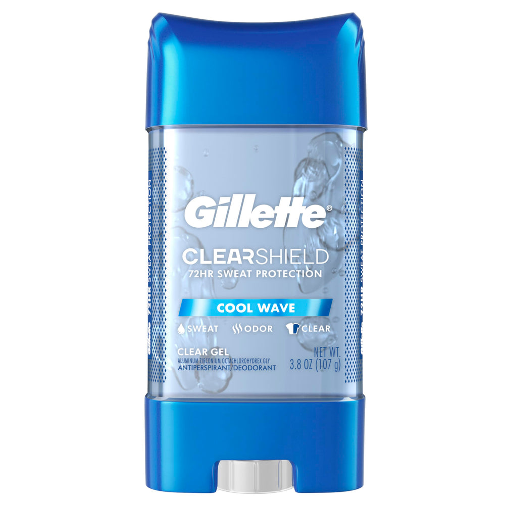 Gillette Advanced Clear Gel Cool Wave, paquete de cinco, ideal para uso diario