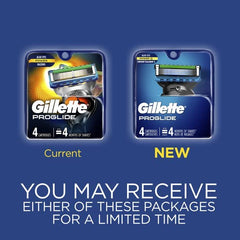 Gillette Fusion5 ProGlide lubricantes mejorados para deslizamiento suave.
