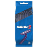 Gillette G2 desechable dos laminas ergonomico para manejo comodo