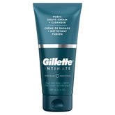 Gillette Intimo crema-afeitado-2en1 en botella, desliz suave para afeitado cómodo.
