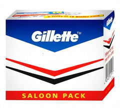 Gillette Saloon: hojas de doble filo para un afeitado preciso y suave.