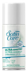 Gillette Satin Care Ultra Sensitive: bote de gel suave para piel sensible y uso diario.