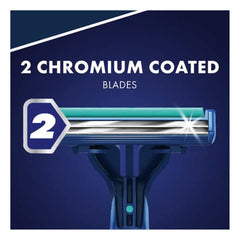 Gillette Sensor2 Plus, cinta lubricante de acción rápida para mayor comodidad.