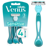 Gillette Venus Simple 3 Sensible en mano para un afeitado cómodo