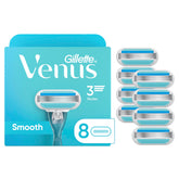 Recambios Gillette Venus Smooth de 8 unidades para afeitado cómodo