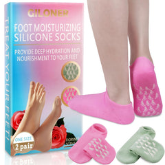 Calcetines Giloner para pies con gel hidratante de uso diario.