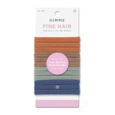 GIMME Beauty: paquete de bandas finas para cabello delicado con agarre suave
