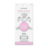 Pinza GIMME Beauty para pelo fino: agarre estable sin deslizamiento durante todo el día.