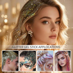 Ginaday Brillo Labios Stick para acentos brillantes en labios y mejillas.