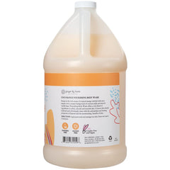 Ginger Lily Farms Coco Mango pour showing easy shower use.
