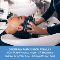Ginger Lily Farms Shampoo Brillo Atractivo: ofrece acabado sedoso y saludable.