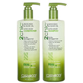 Giovanni 2Chic Ultra-Moist set champú y acondicionador para hidratación y brillo.