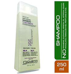Giovanni Root 66 Volumen Máximo Shampoo, espuma suave que facilita el lavado.