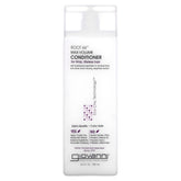 Giovanni Root 66 Max Volume Conditioner botella, enfoque en volumen y cuidado suave para cabello dañado.