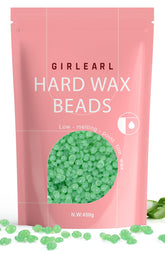 GIRLEARLE bolas de cera Aloe Vera para depilación suave en casa.