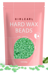 GIRLEARLE bolas de cera Aloe Vera para depilación suave en casa.