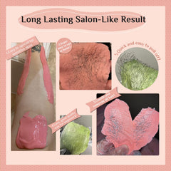 GIRLEARLE rose wax beads for coarse hair removal.