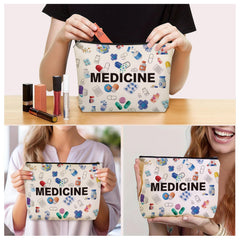 Girlly bolso cosméticos médico, regalo perfecto para amigas médicas.