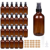 Botella de vidrio ambar GIVAMEIHF 4oz para conservar fragancias