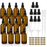 GIVAMEIHF frascos ámbar 4oz para rociados finos, ideal para fragancias caseras