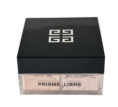 Givenchy Prisme Libre polvo rosa voile, frasco compacto para acabado mate duradero.