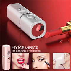 GIVERARE Nano Vapor Facial con batería integrada para múltiples sesiones.