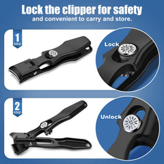Cortauñas GJNL con mango ergonómico para un agarre cómodo.