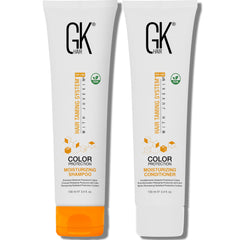 GK HAIR set-viaje: champú y acondicionador para rizos, ideal para viajar.