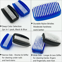 GKETN cepillo para uñas, ideal para limpiar dedos y debajo de las uñas