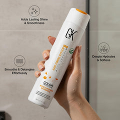 GK HAIR champú sin sulfatos para cabello teñido con cuidado del color.
