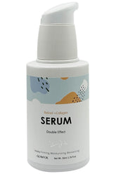 GlamFox suero con retinol y colágeno en botella de 50 ml para hidratación.