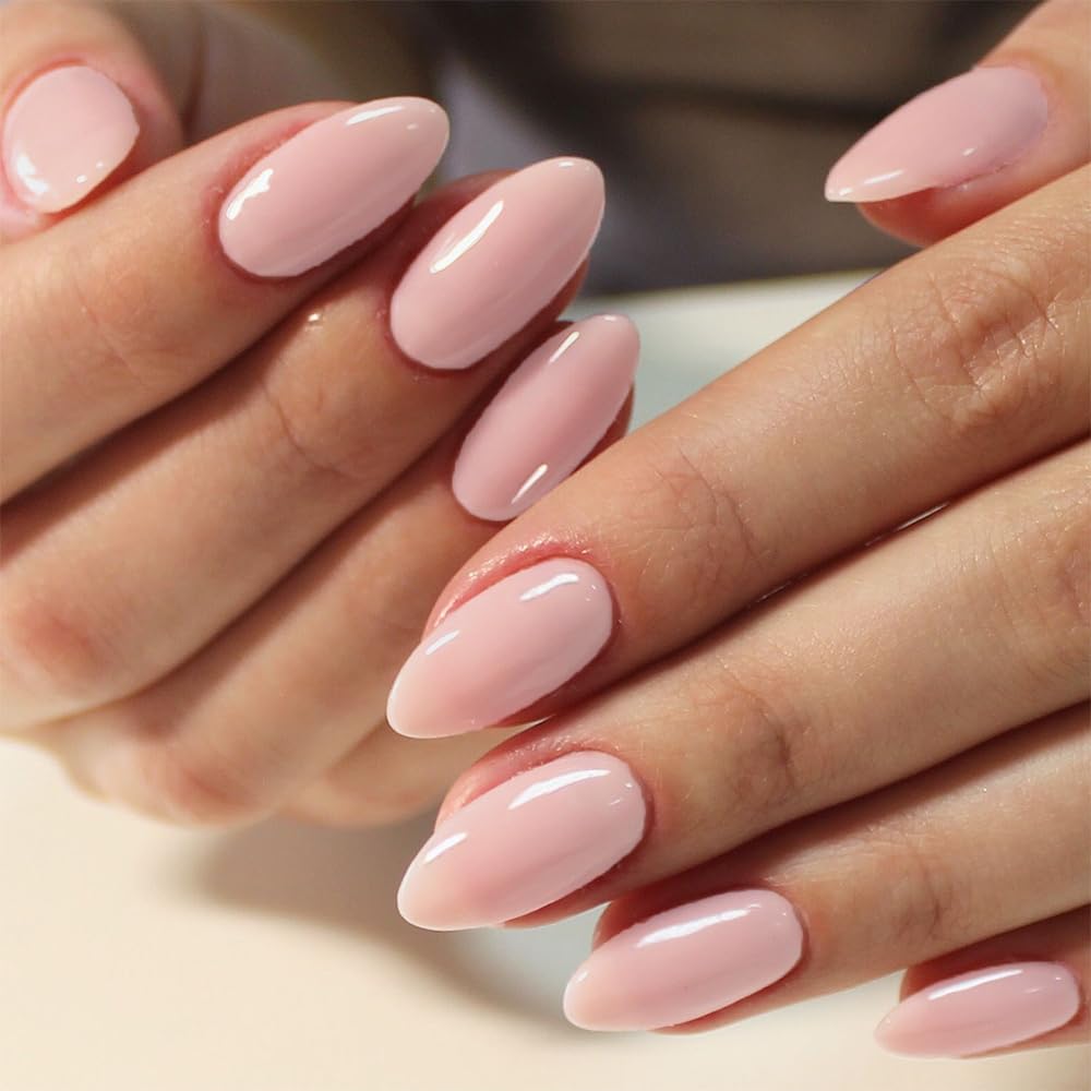 GLAMERMAID Uñas luz rosa clara para un acabado natural y duradero